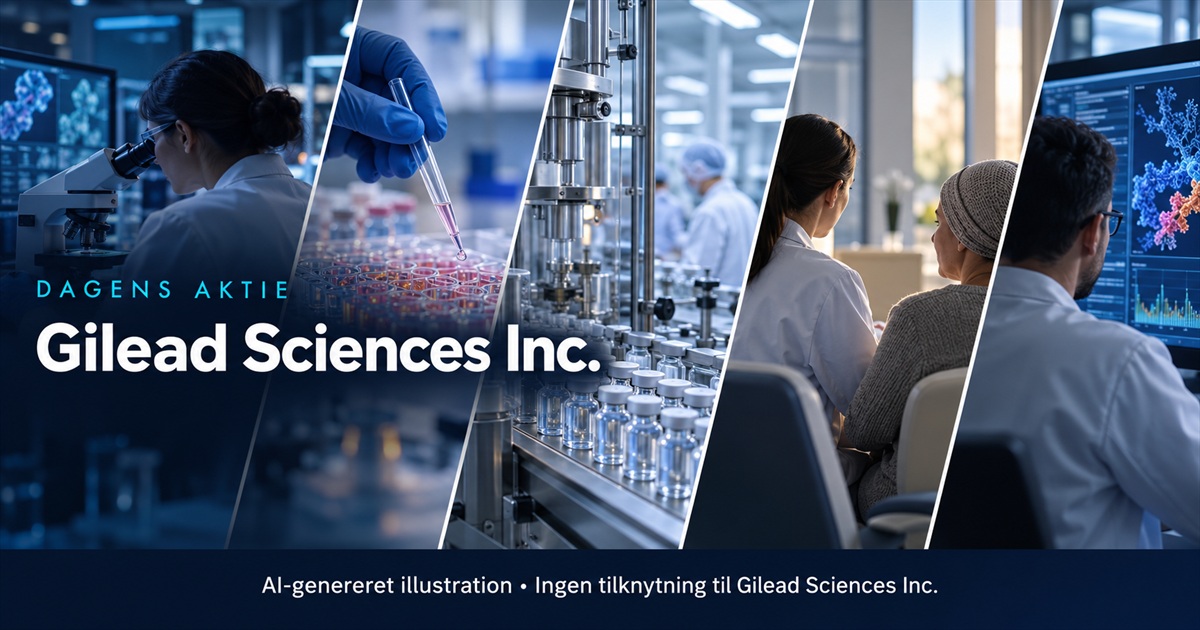 Illustration til analysen af Gilead Sciences Inc.