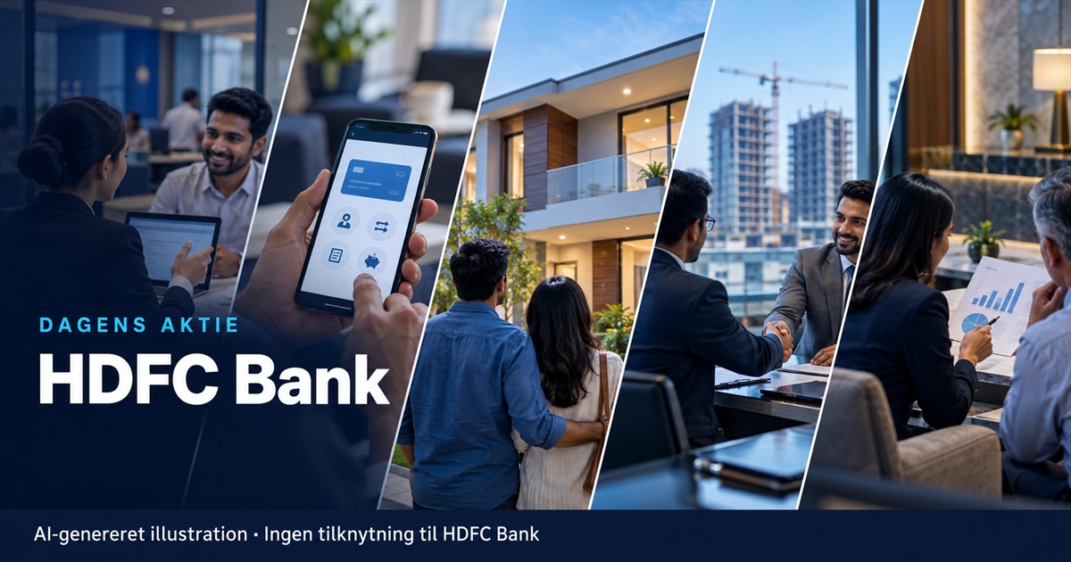 Illustration til analysen af HDFC Bank