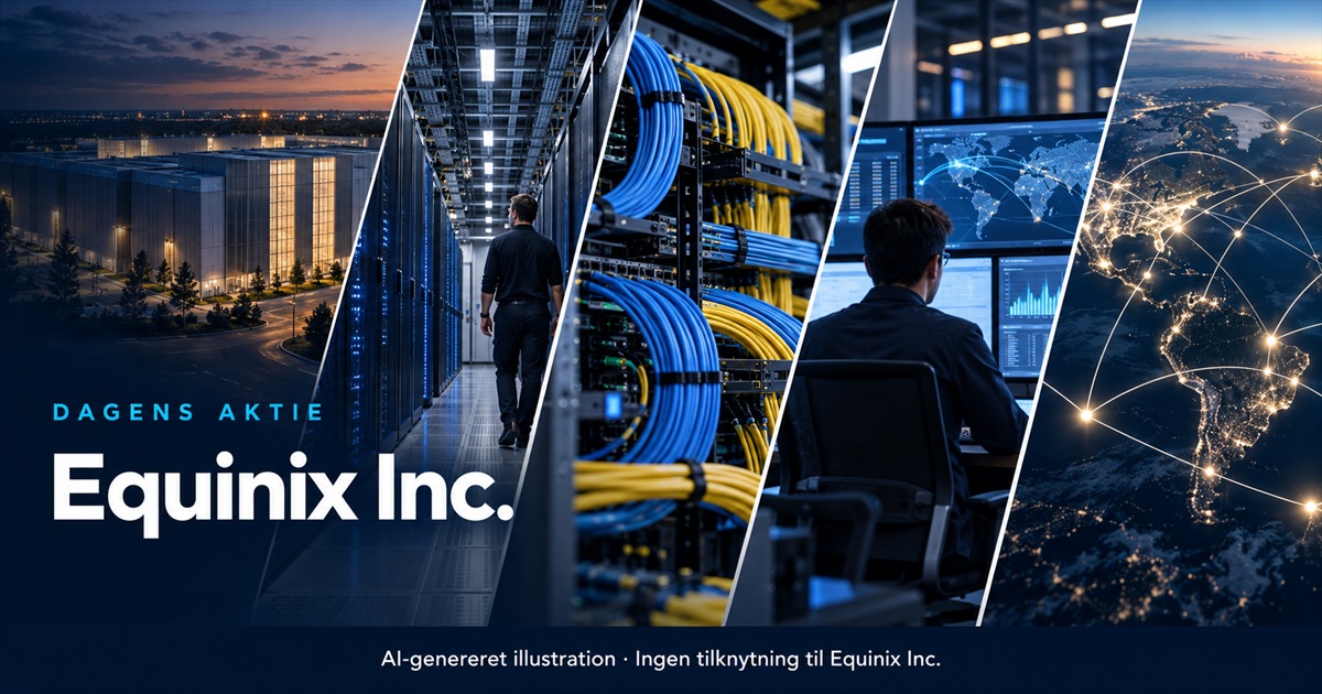 Illustration til analysen af Equinix Inc.