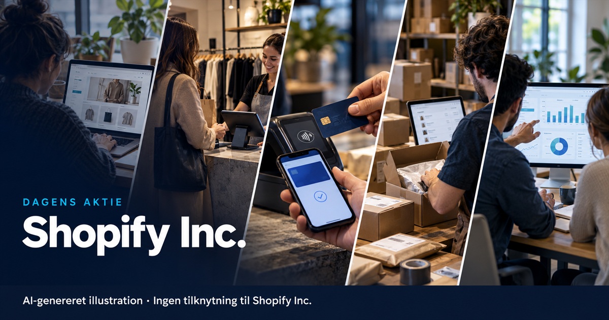 Illustration til analysen af Shopify Inc.