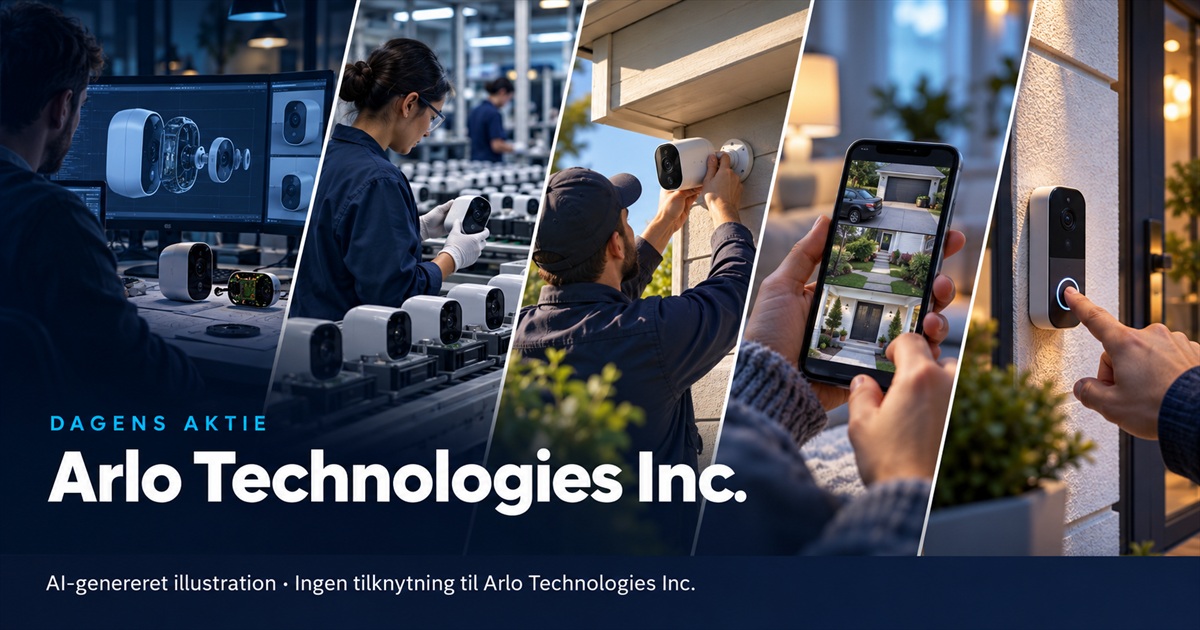 Illustration til analysen af Arlo Technologies Inc.