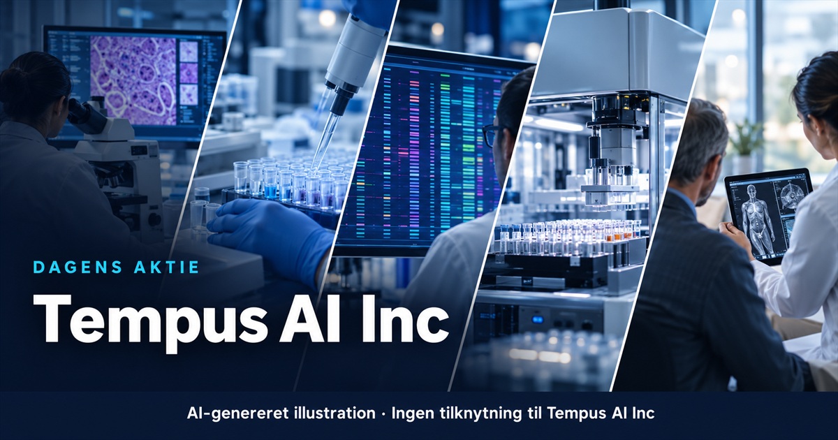 Illustration til analysen af Tempus AI Inc