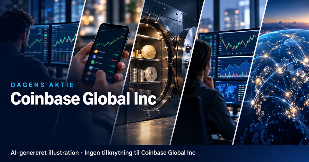 Illustration til analysen af Coinbase Global Inc