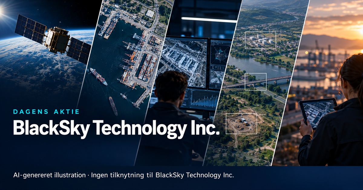 Illustration til analysen af BlackSky Technology Inc.