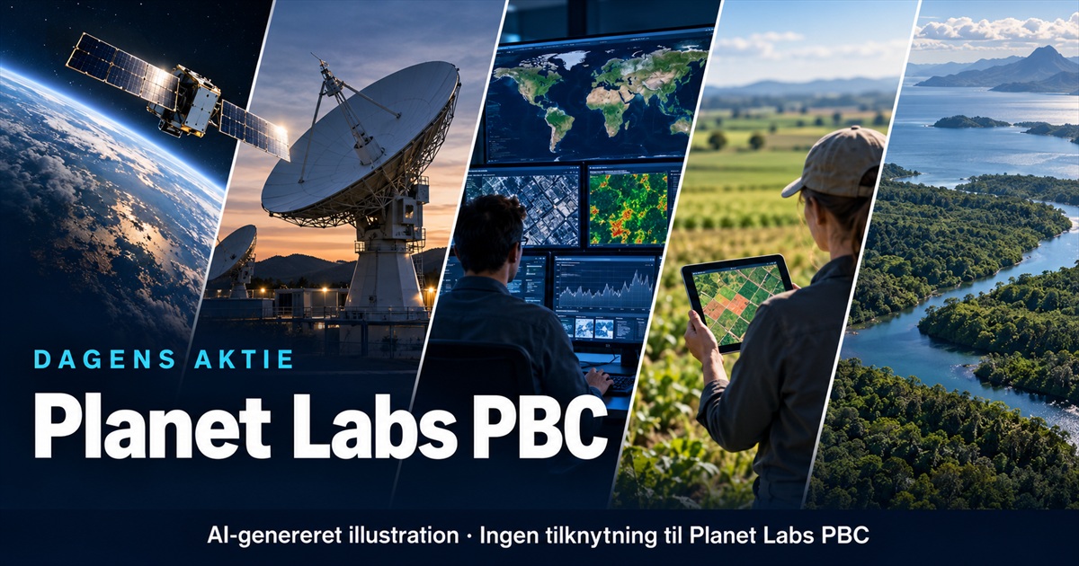 Illustration til analysen af Planet Labs PBC