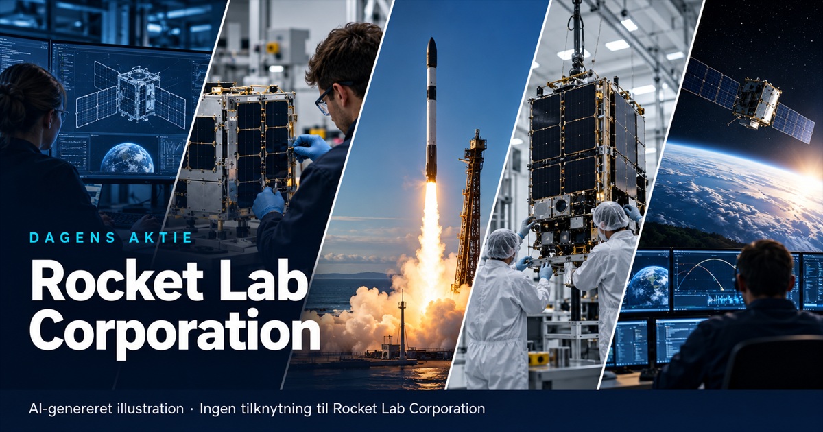 Illustration til analysen af Rocket Lab Corporation