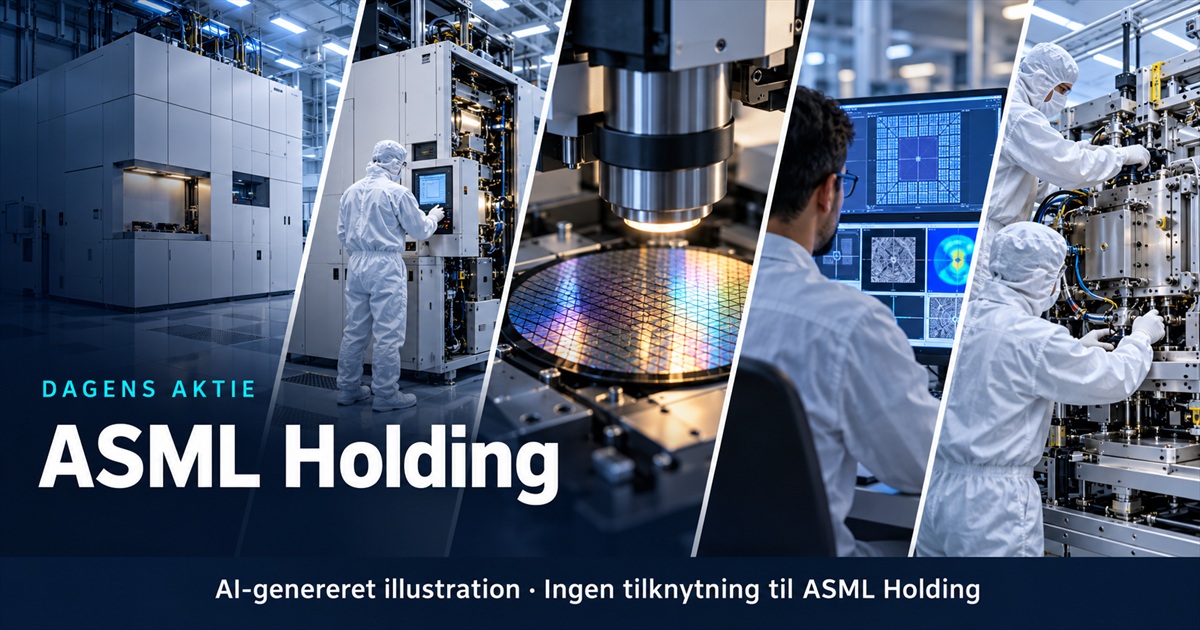 Illustration til analysen af ASML Holding