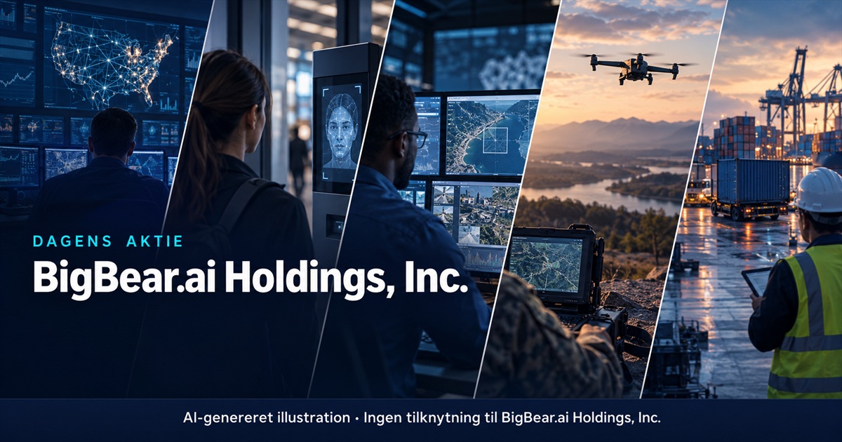 Illustration til analysen af BigBear.ai Holdings, Inc.
