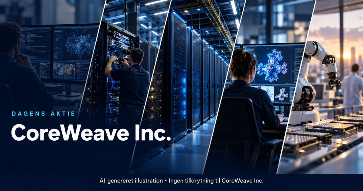 Illustration til analysen af CoreWeave Inc.