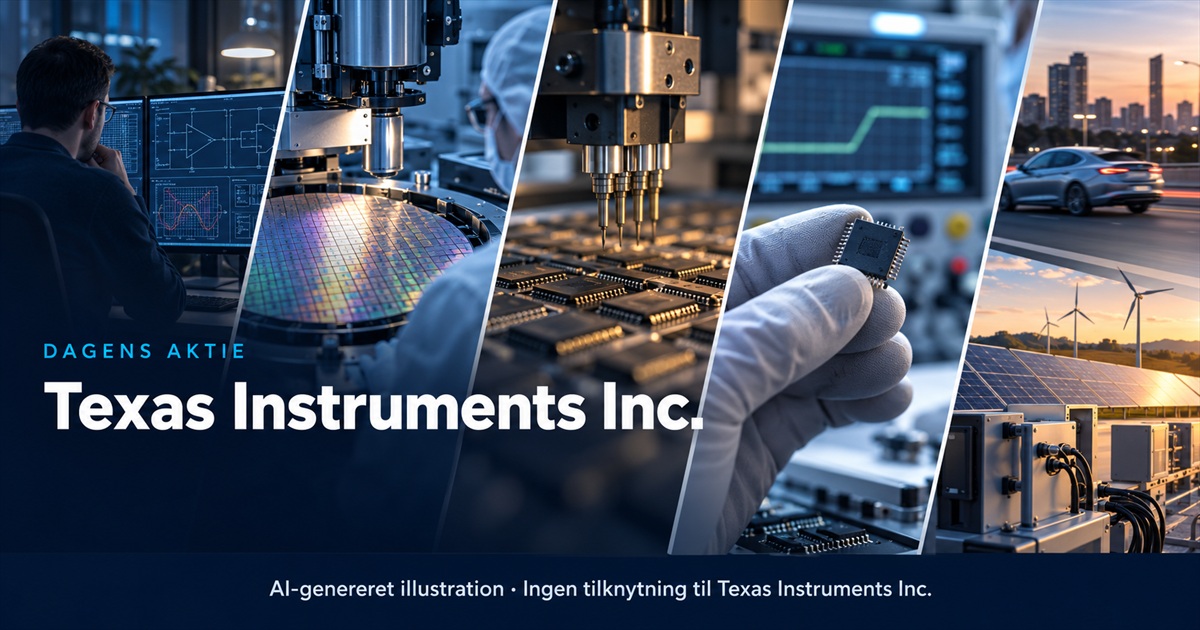 Illustration til analysen af Texas Instruments Inc.