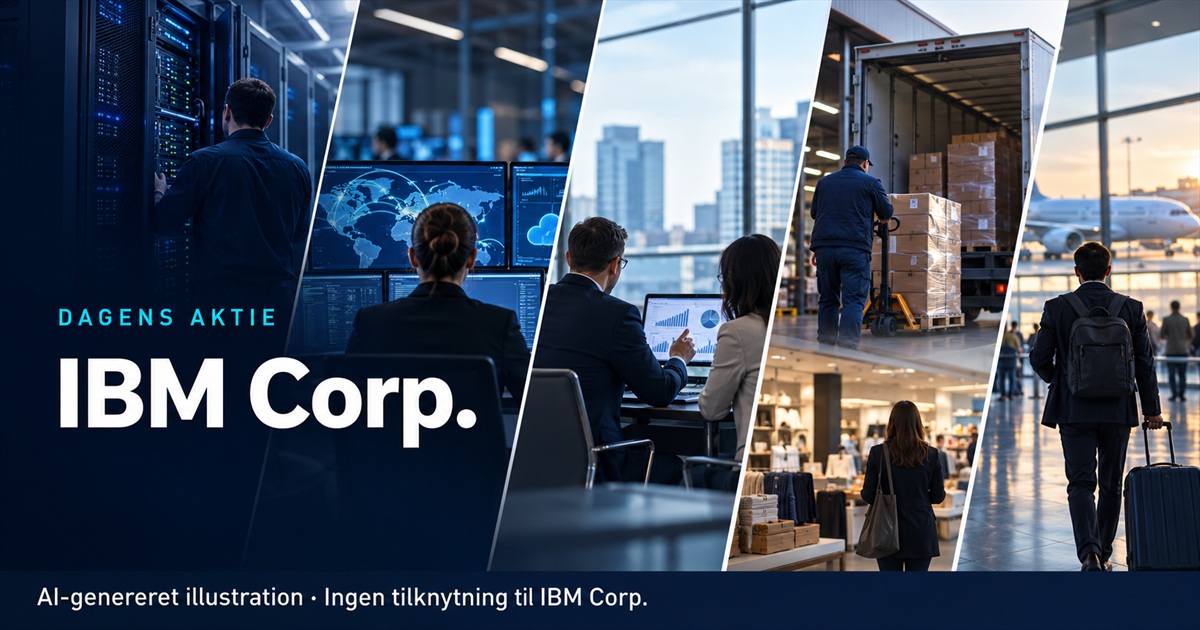 Illustration til analysen af IBM Corp.