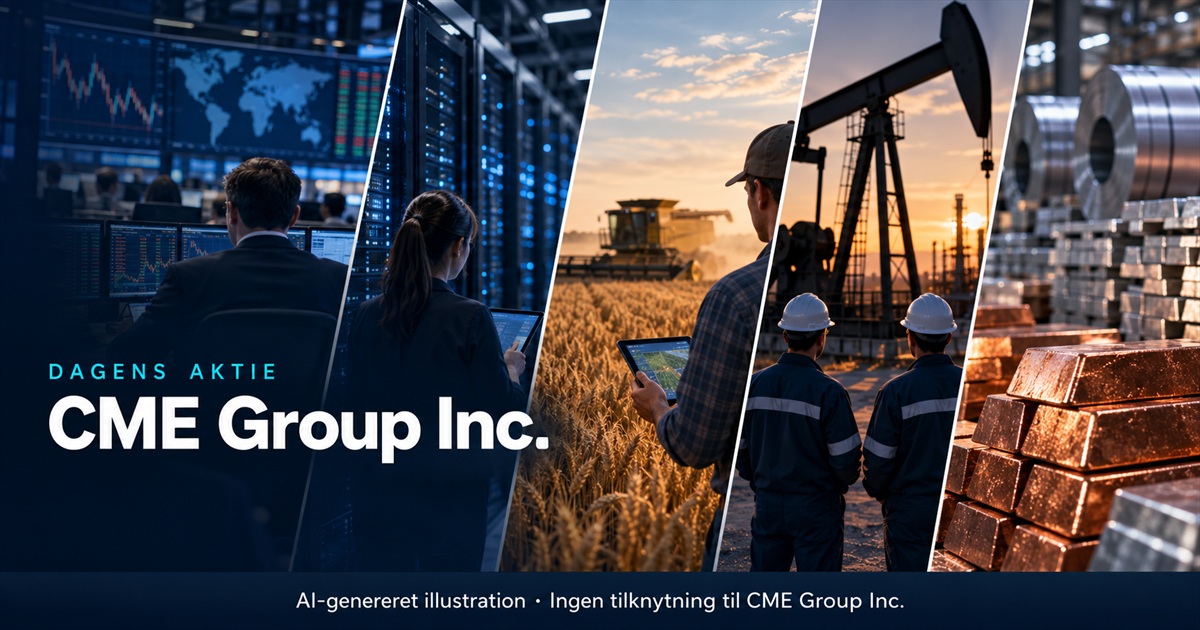 Illustration til analysen af CME Group Inc.