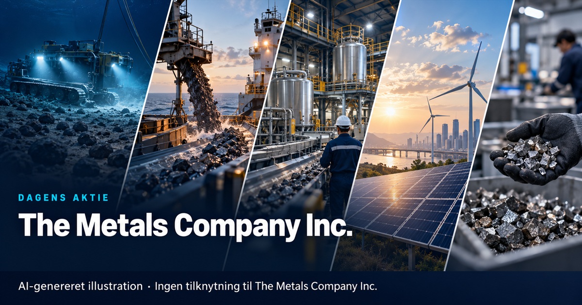 Illustration til analysen af The Metals Company Inc.