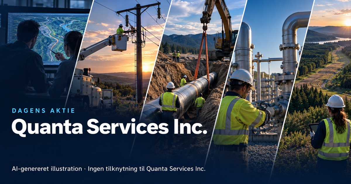 Illustration til analysen af Quanta Services Inc.