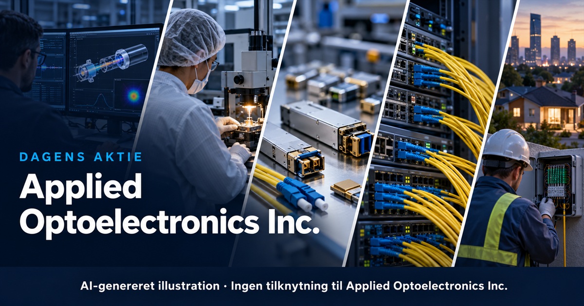 Illustration til analysen af Applied Optoelectronics Inc.