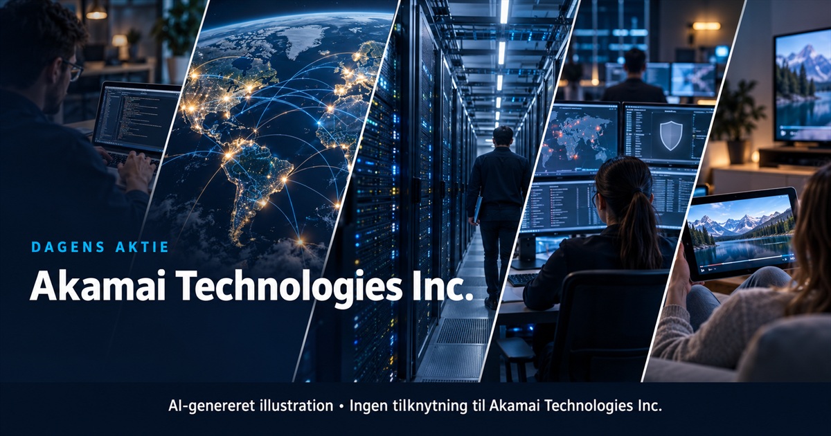 Illustration til analysen af Akamai Technologies Inc.