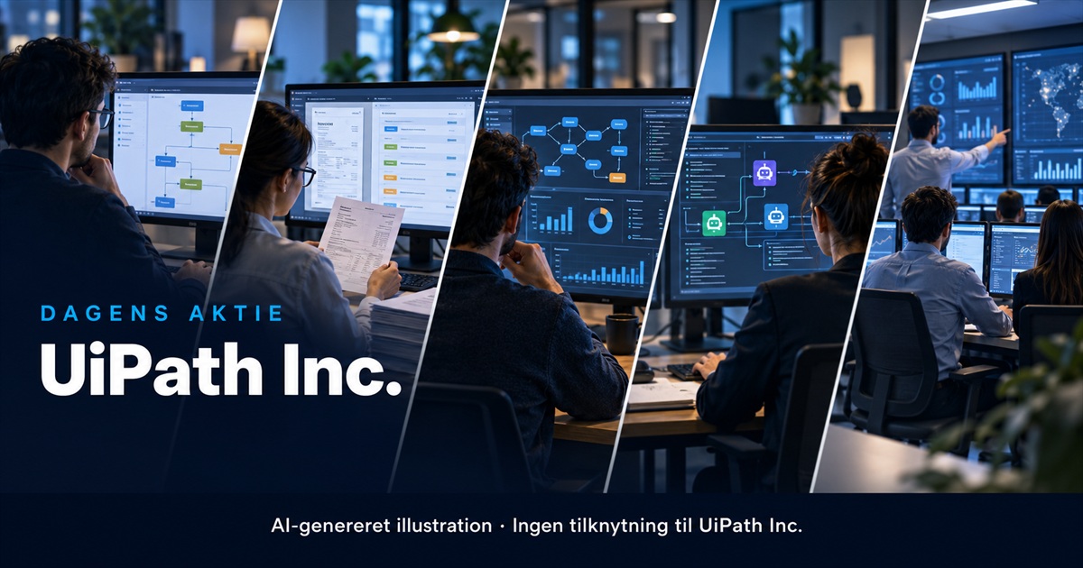 Illustration til analysen af UiPath Inc.