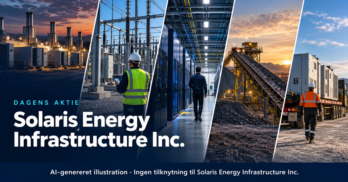 Illustration til analysen af Solaris Energy Infrastructure Inc.