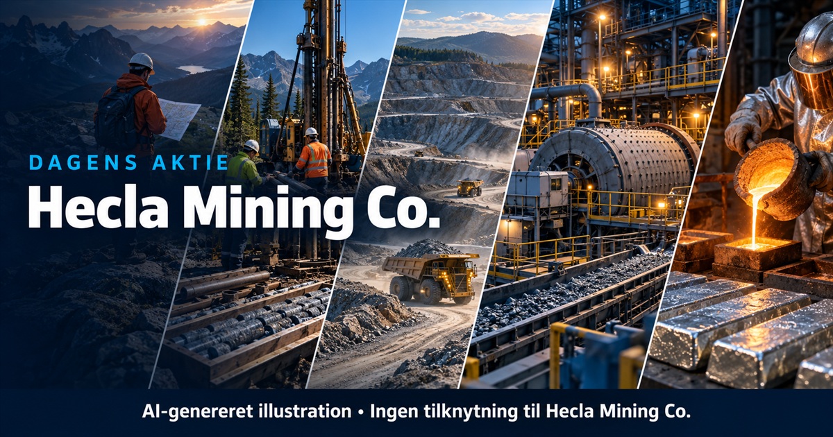 Illustration til analysen af Hecla Mining Co.