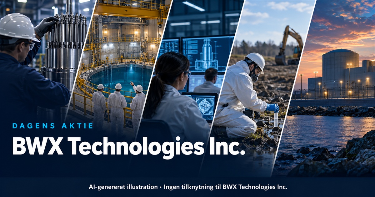 Illustration til analysen af BWX Technologies Inc.