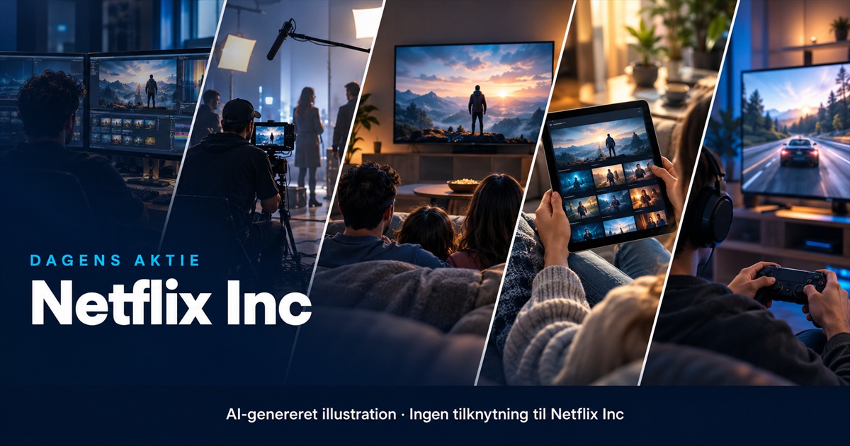 Illustration til analysen af Netflix Inc