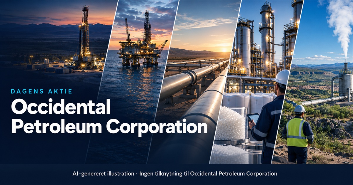 Illustration til analysen af Occidental Petroleum Corporation