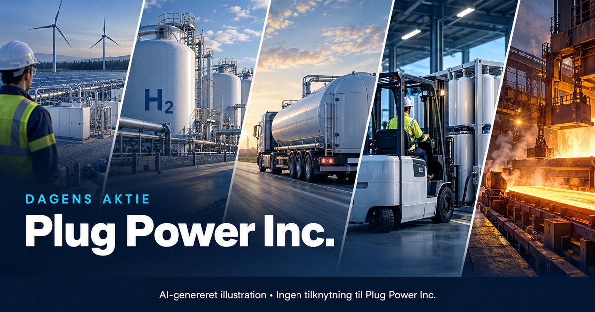 Illustration til analysen af Plug Power Inc.