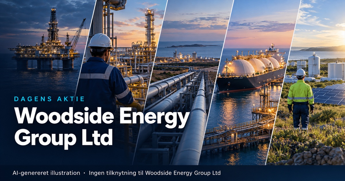Illustration til analysen af Woodside Energy Group Ltd