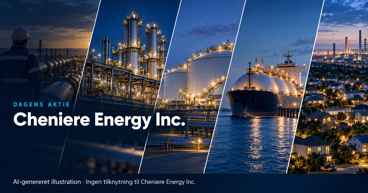Illustration til analysen af Cheniere Energy Inc.