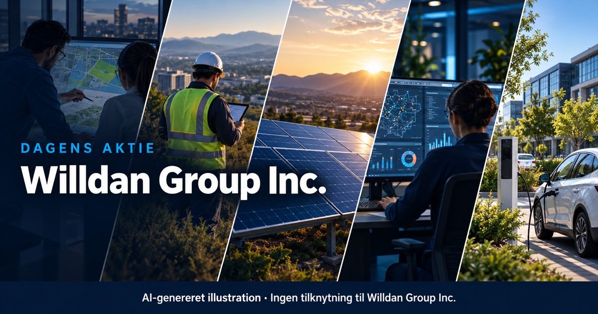 Illustration til analysen af Willdan Group Inc.
