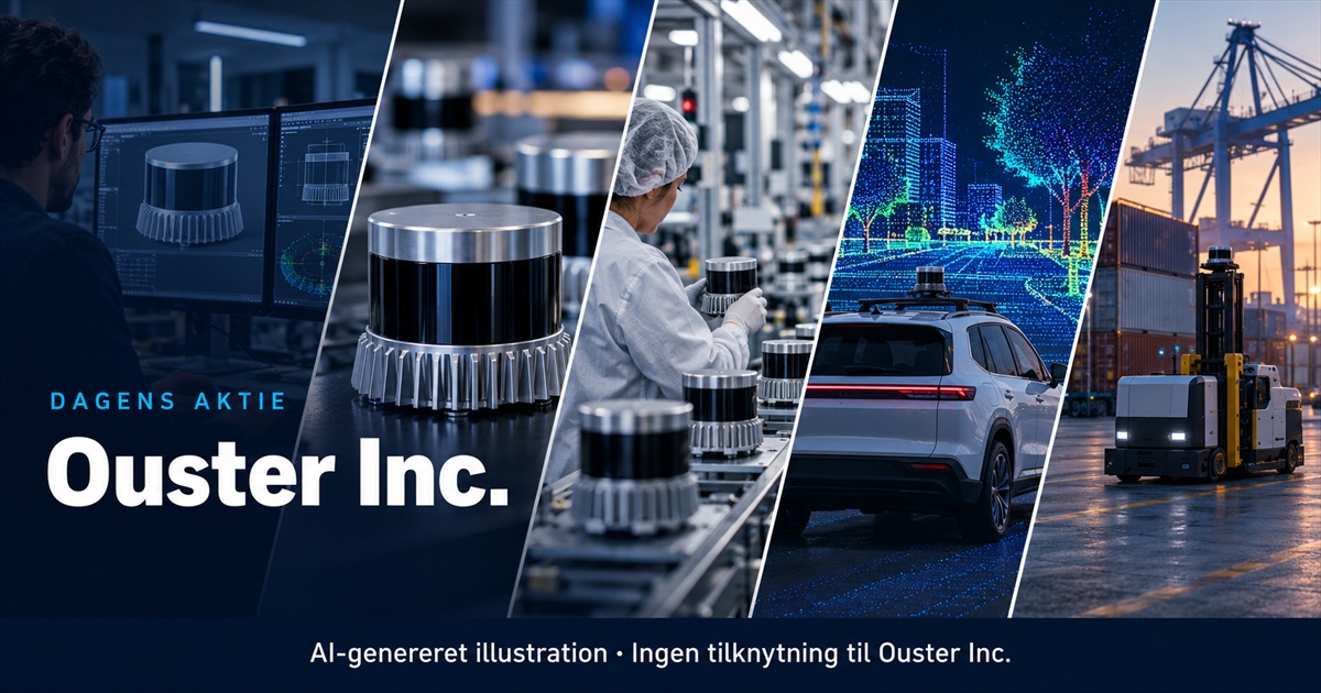 Illustration til analysen af Ouster Inc.