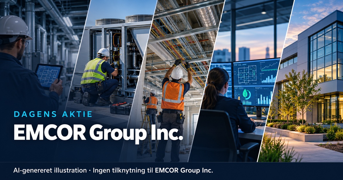 Illustration til analysen af EMCOR Group Inc.
