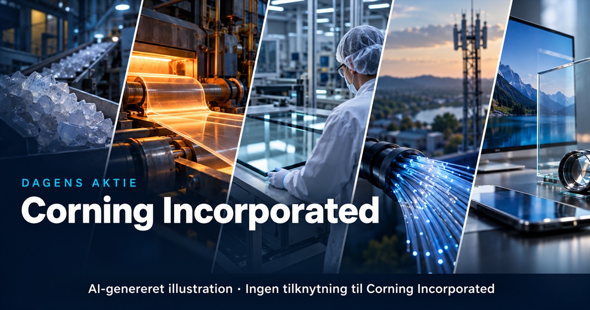 Illustration til analysen af Corning Incorporated