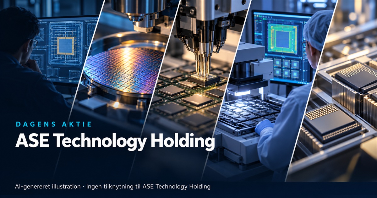 Illustration til analysen af ASE Technology Holding