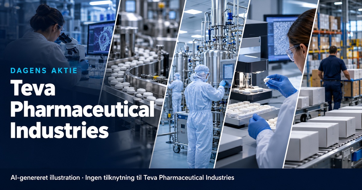 Illustration til analysen af Teva Pharmaceutical Industries