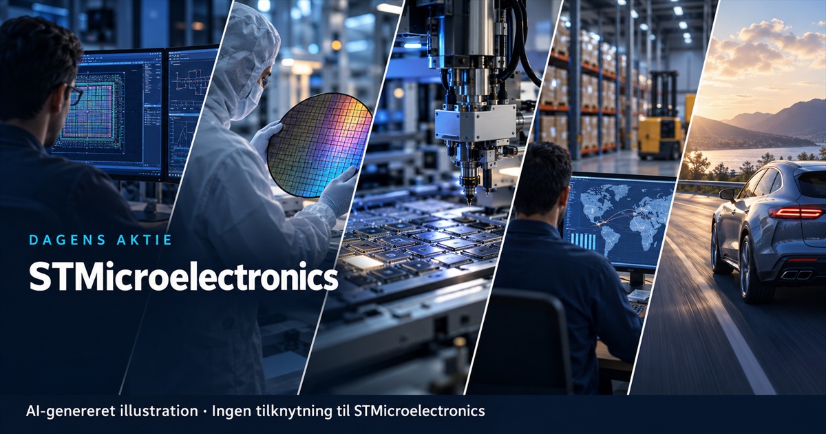 Illustration til analysen af STMicroelectronics