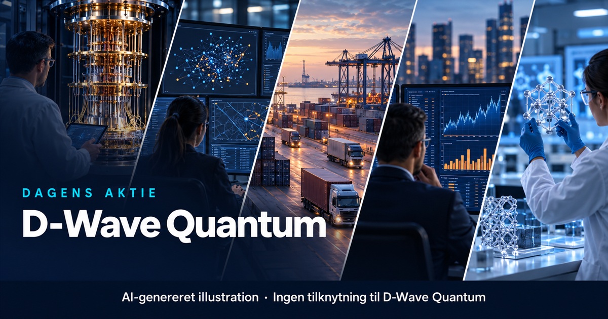 Illustration til analysen af D-Wave Quantum