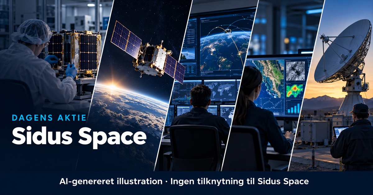 Illustration til analysen af Sidus Space