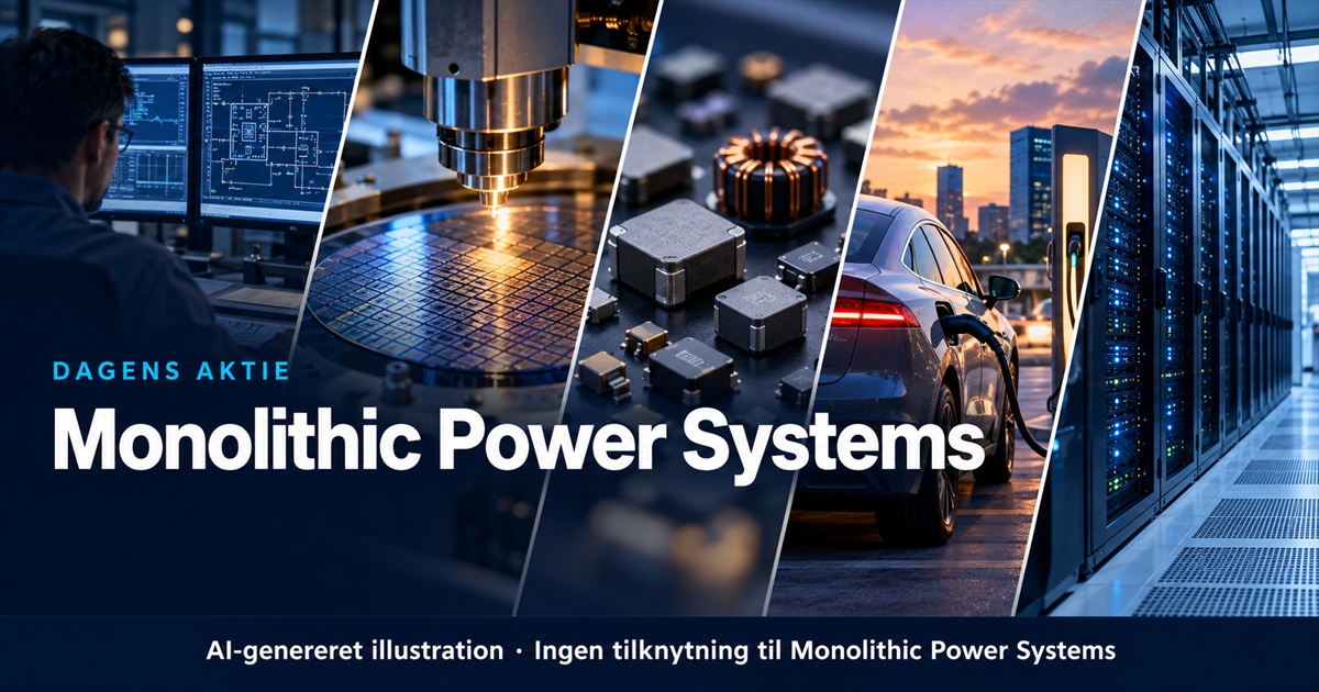 Illustration til analysen af Monolithic Power Systems