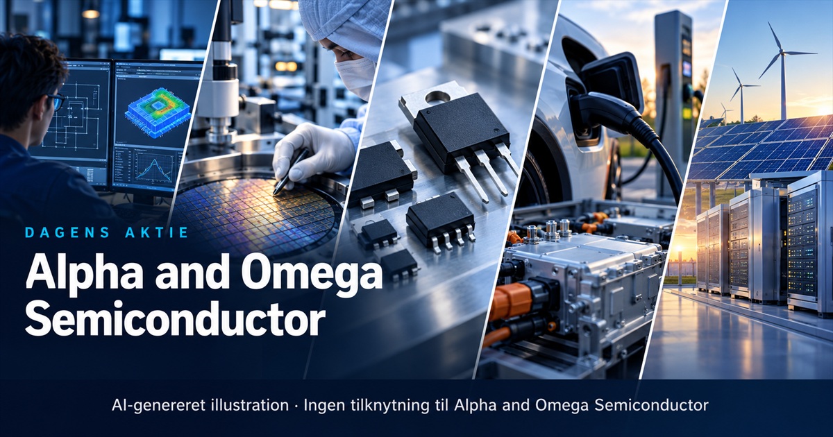 Illustration til analysen af Alpha and Omega Semiconductor