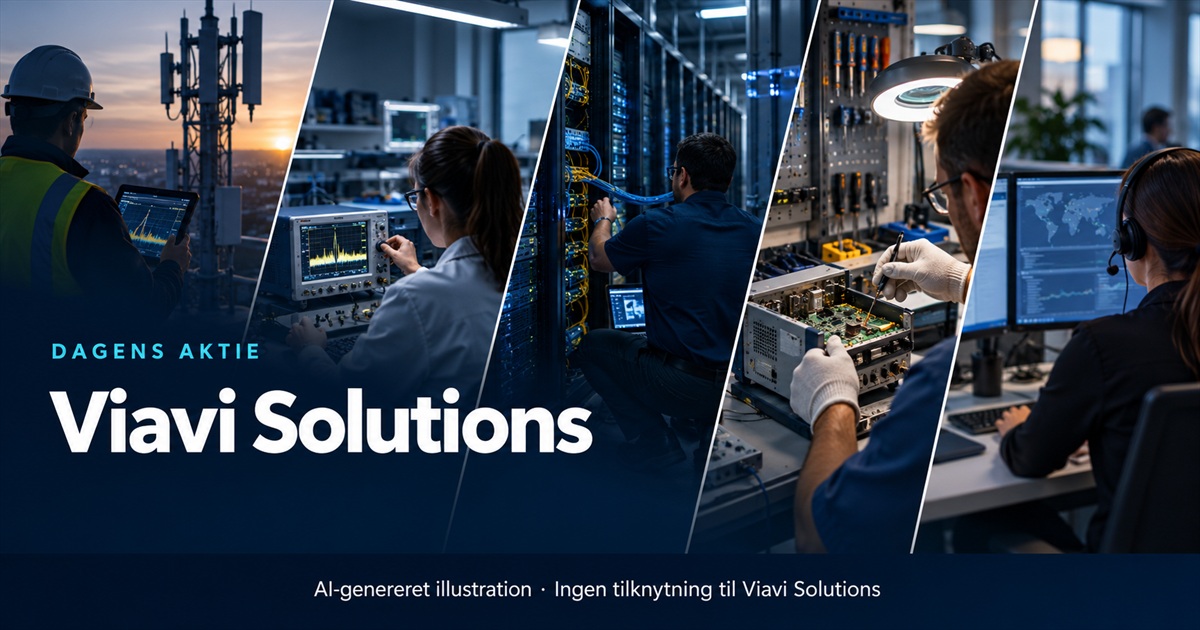 Illustration til analysen af Viavi Solutions