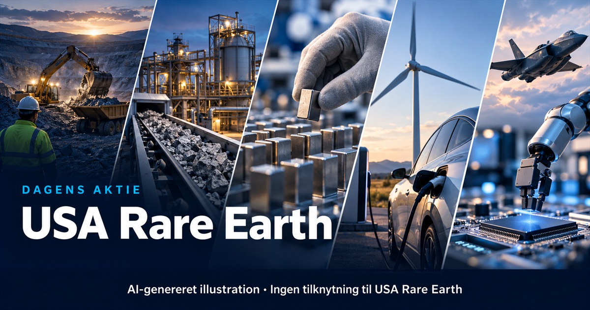 Illustration til analysen af USA Rare Earth