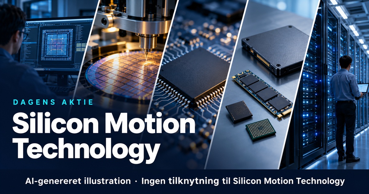 Illustration til analysen af Silicon Motion Technology