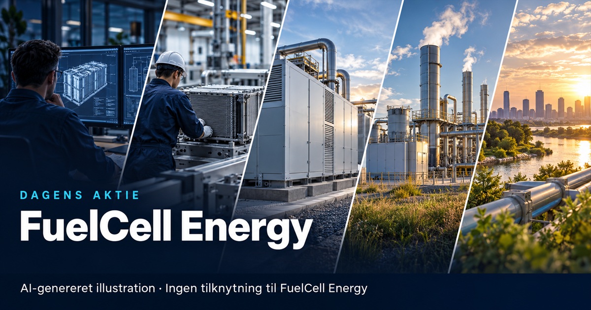 Illustration til analysen af FuelCell Energy