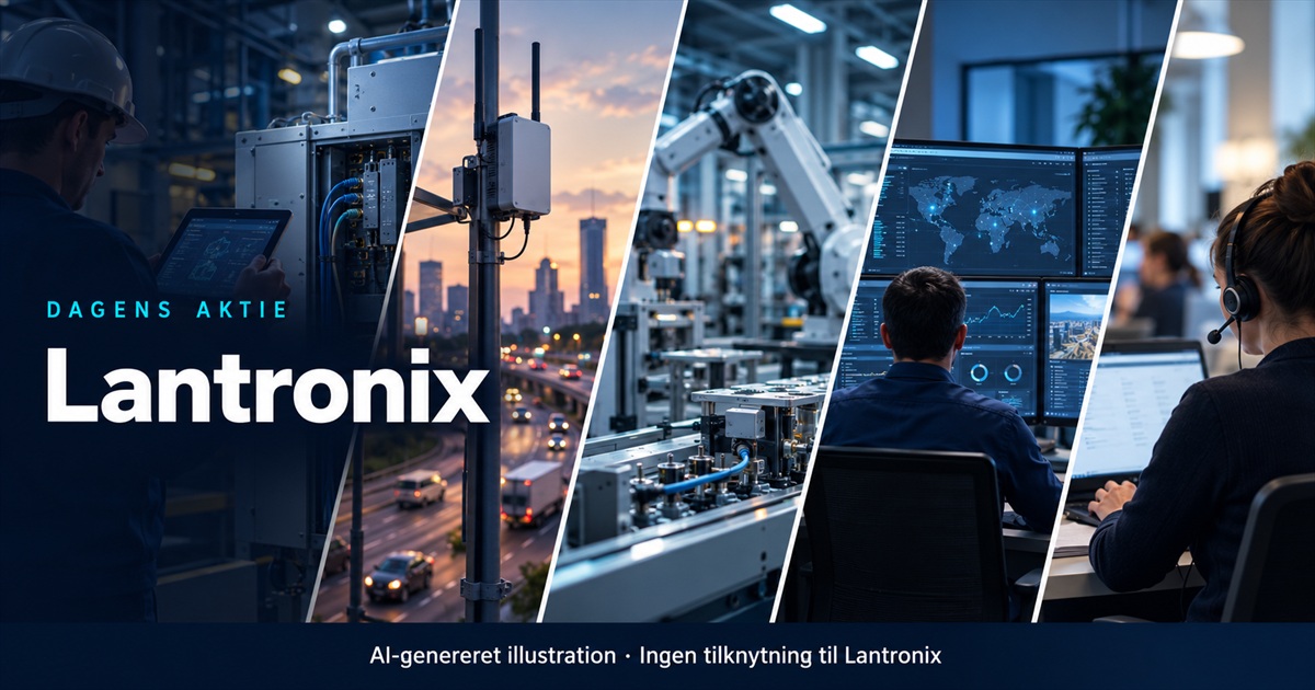 Illustration til analysen af Lantronix