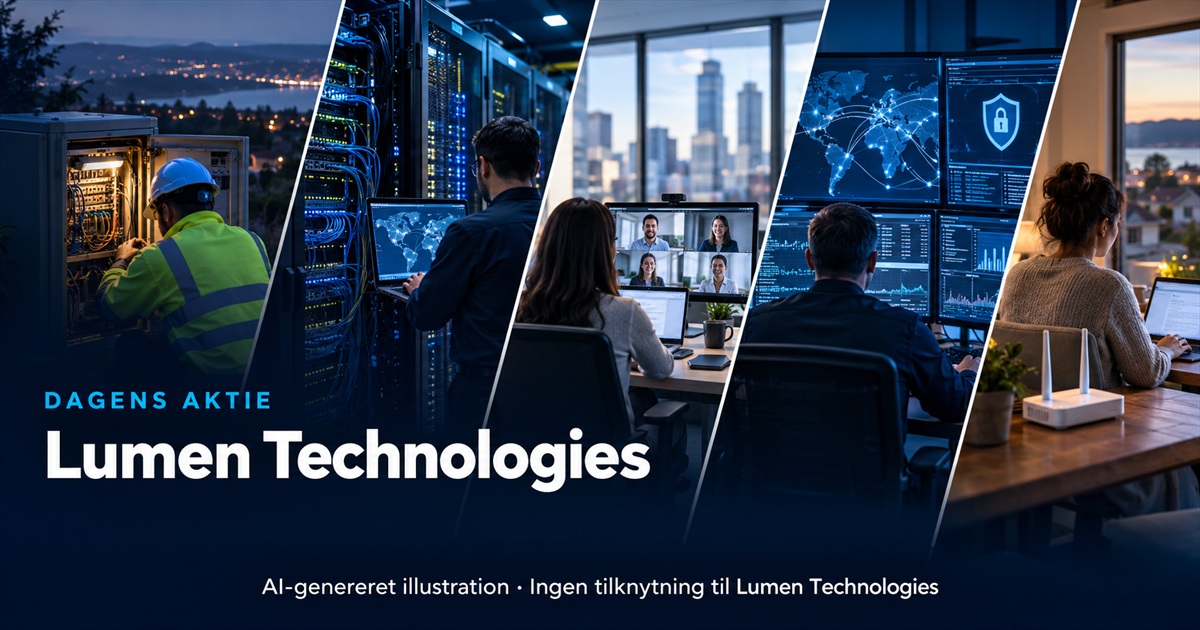 Illustration til analysen af Lumen Technologies