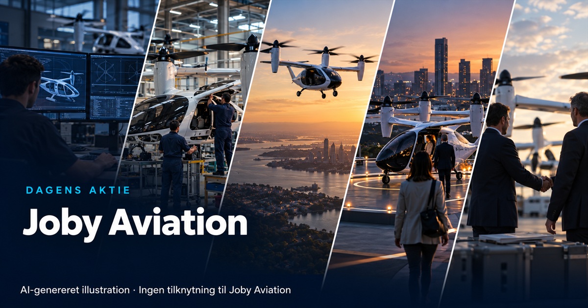 Illustration til analysen af Joby Aviation
