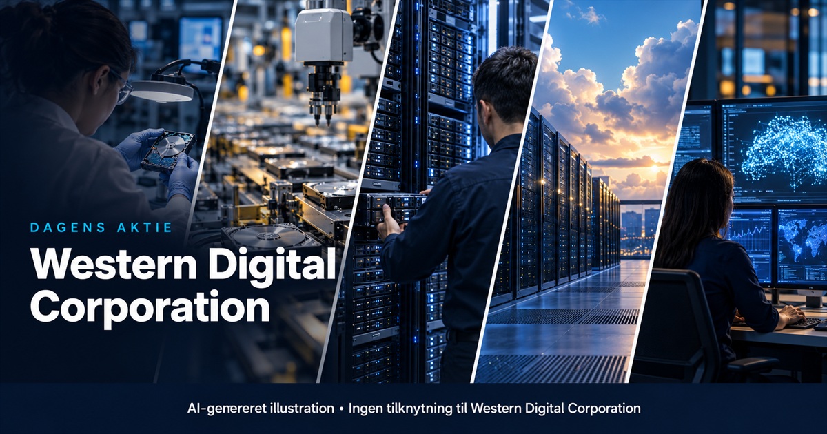 Illustration til analysen af Western Digital Corporation