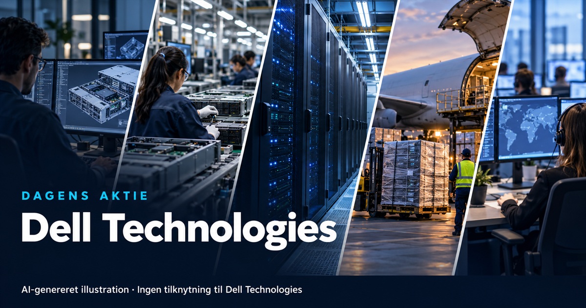 Illustration til analysen af Dell Technologies
