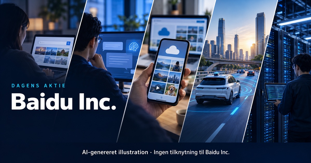 Illustration til analysen af Baidu Inc.